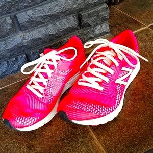 Womens hot pink shoes, worn 2 times